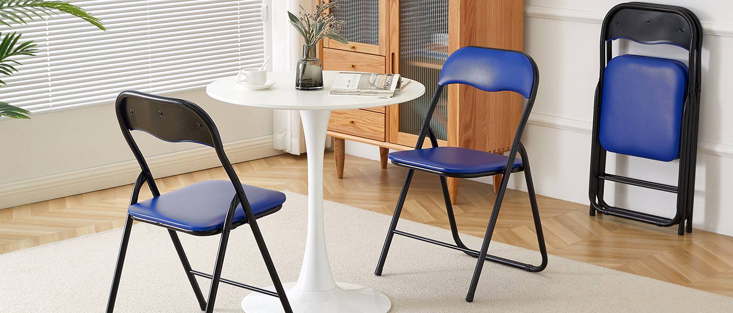 folding chairs with padded seats