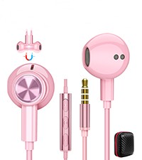 Amazon.co.jp: イヤホン 有線 マイク付き 3.5mmジャック 磁気 対応