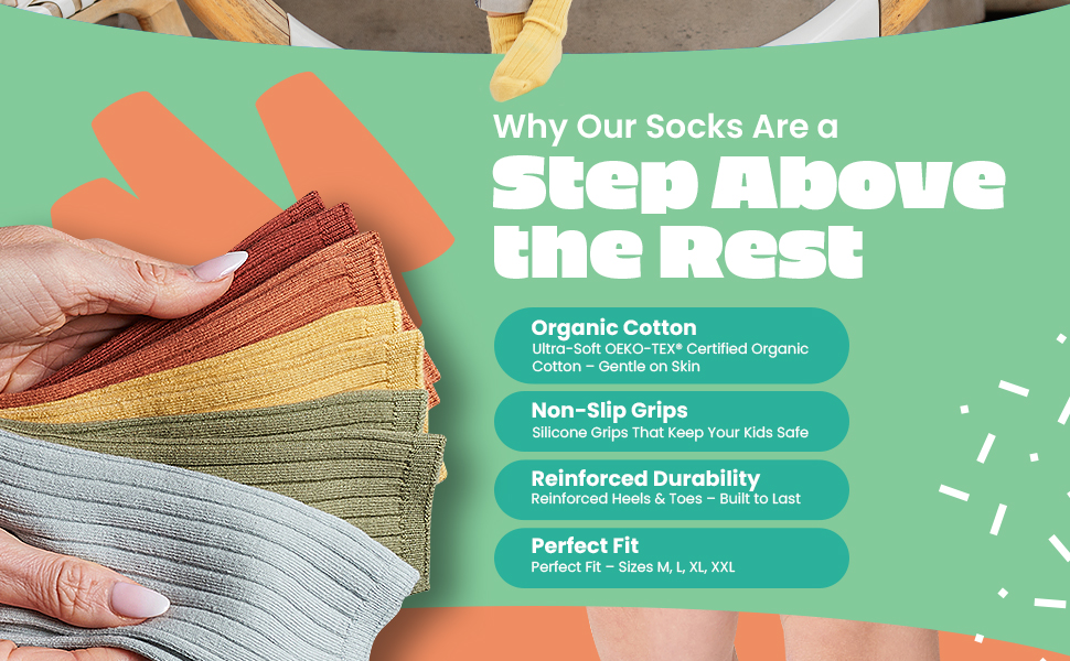 Why our socks are a step above the rest