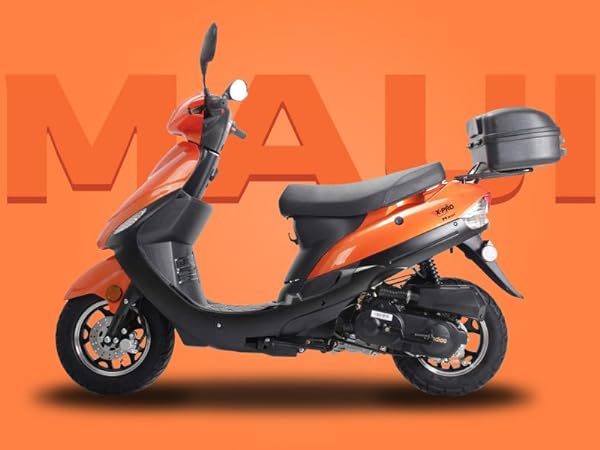 Amazon.com: X-PRO 50cc Adult Moped Gas Moped Motorcycle 50cc