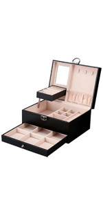 Jewelry organizer black