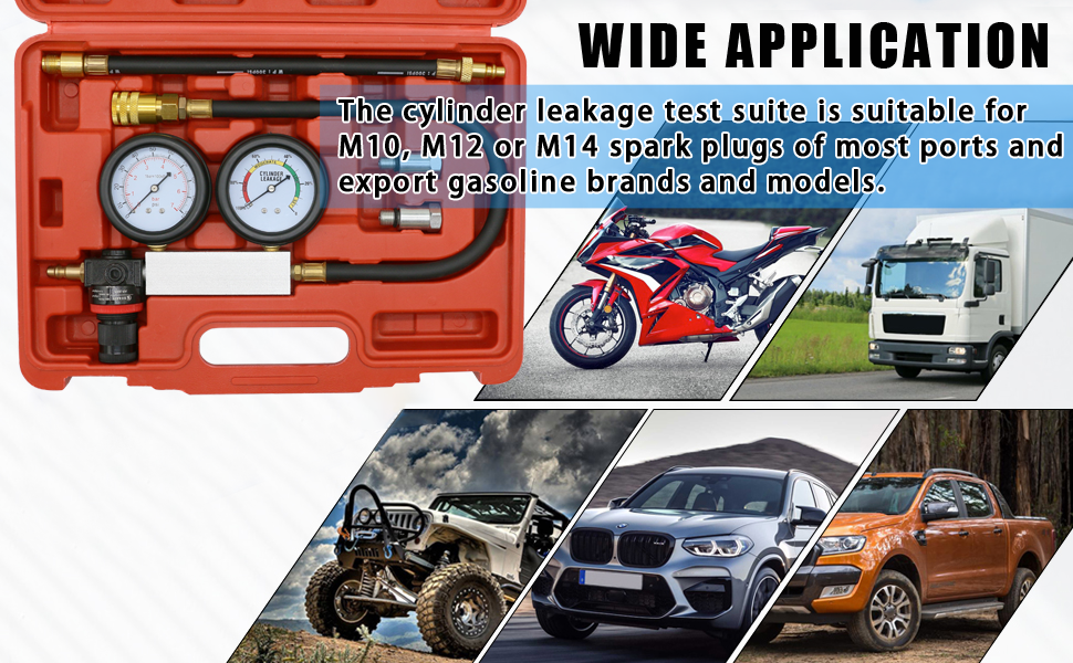 Cylinder Leak Down Tester Kit,Automotive Engine Pressure