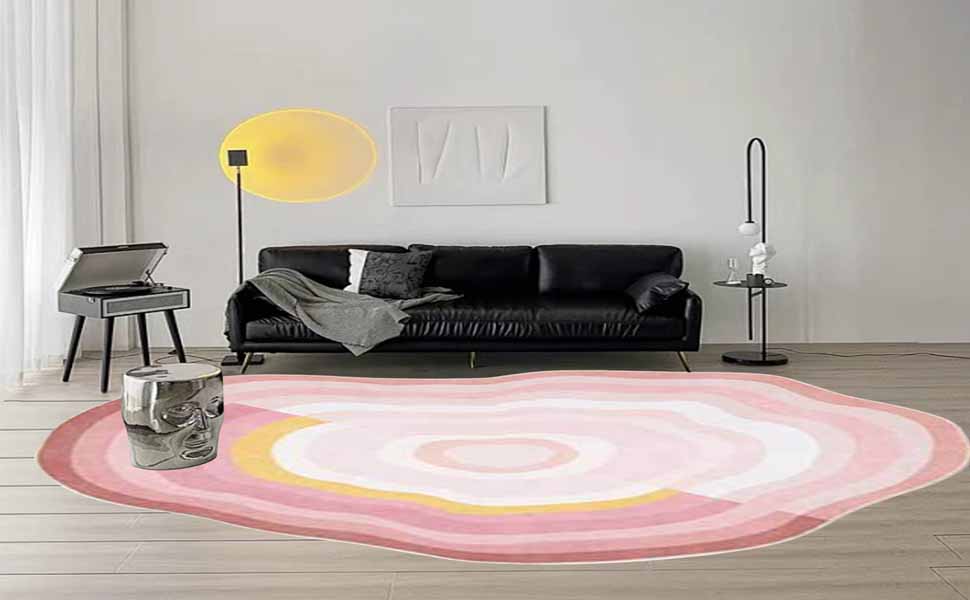 Soyalie Abstract Irregular Shaped Rugs 2'x3'Fashion Modern