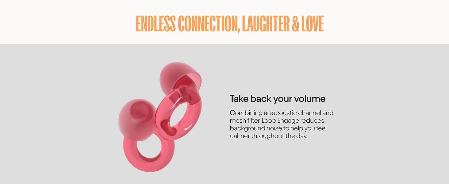 Loop Engage Solstice Earplugs for Conversation LowLevel