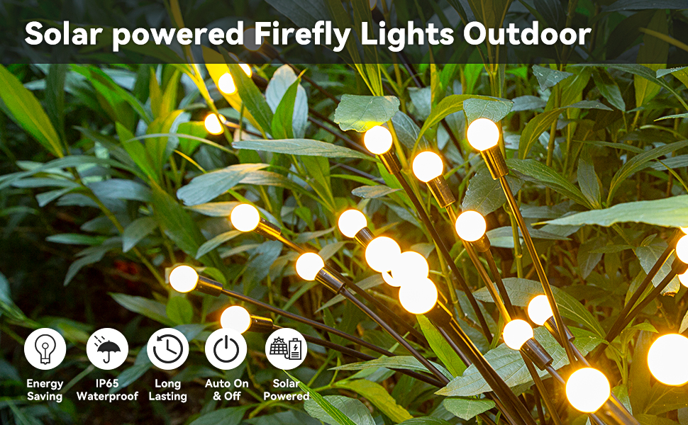 Solar Firefly Lights