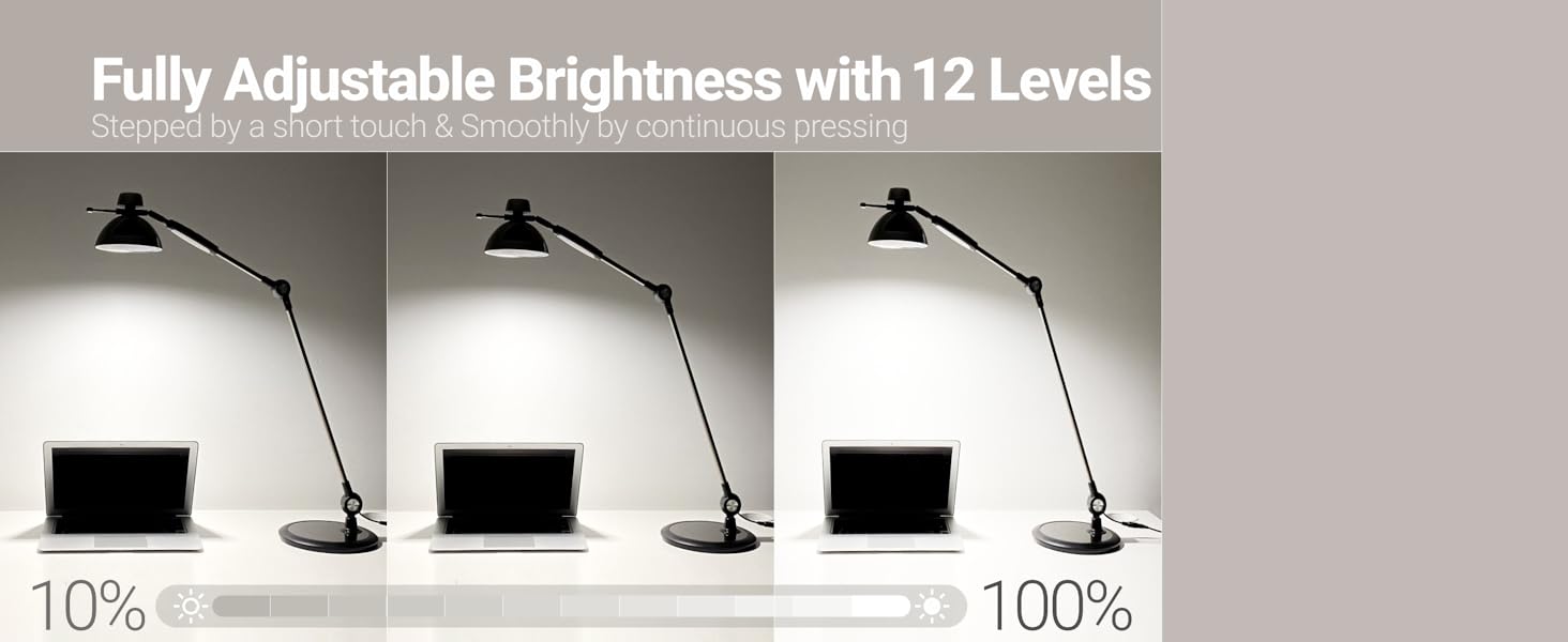 lamps for office led desk lights swing arm desk lamps