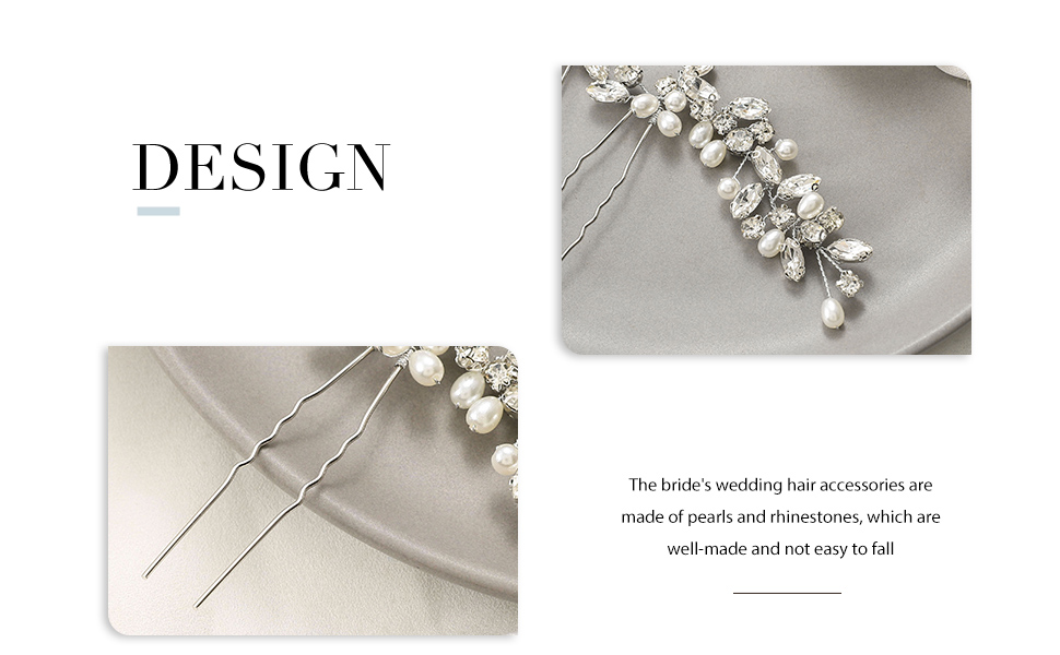 Pearl Bridal Hair Piece