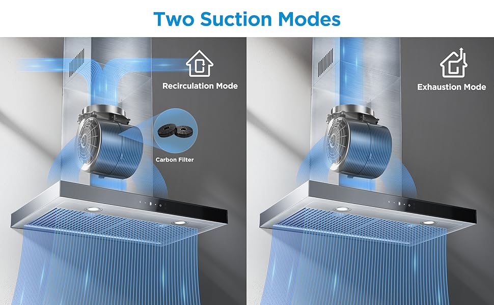  T-shaped Cooker Hood