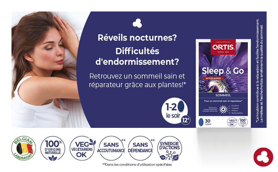 Réveils nocturnes? Difficultés d'endormissement? Sleep&Go