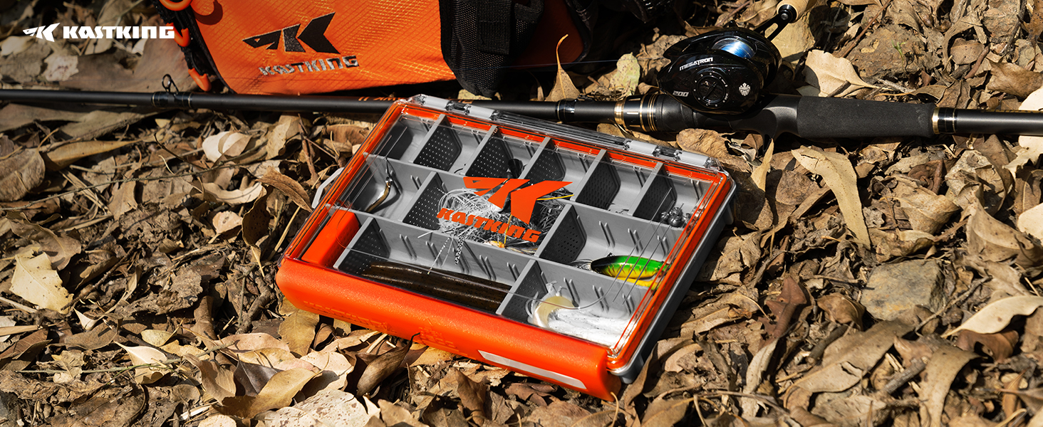 KastKing HyperSeal Waterproof Tackle Box, Waterproof 3600