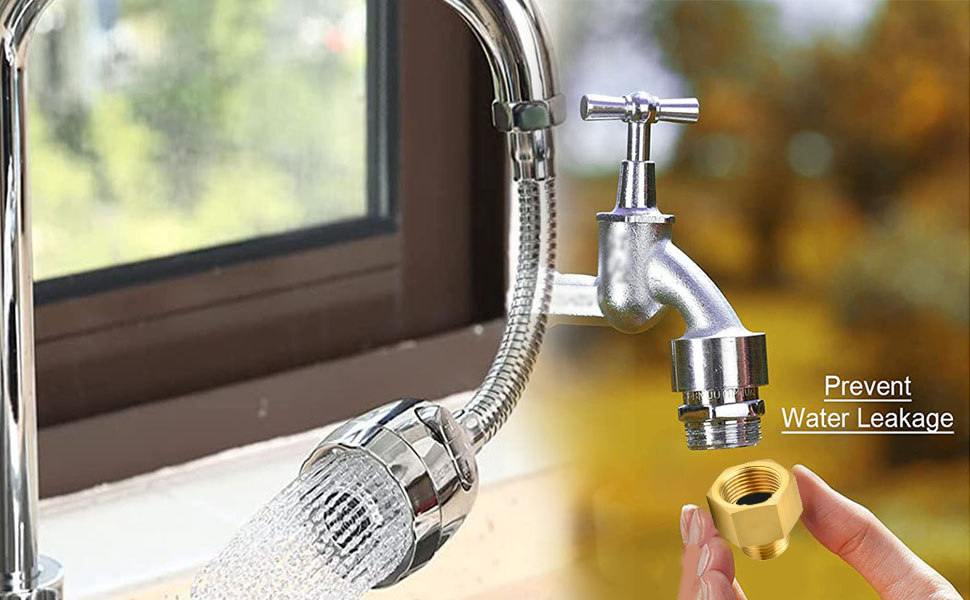 4 Pieces Male 1/4" x Female 3/8" Brass Fittings Reducer Extensions