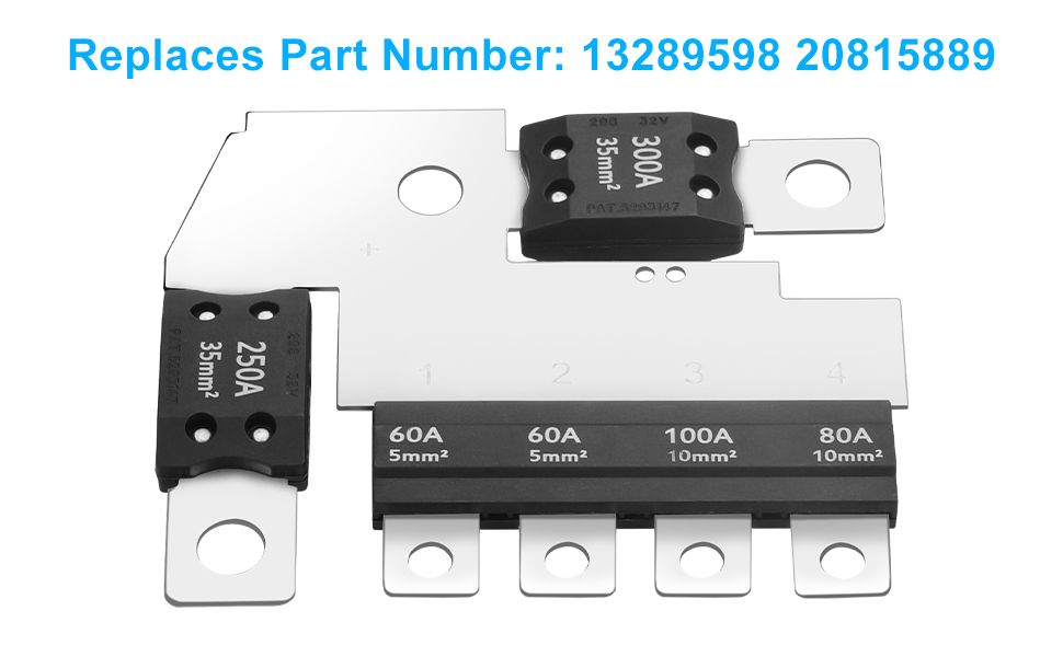 Amazon.com: Linkstyle Front Compartment Main Fuse Block