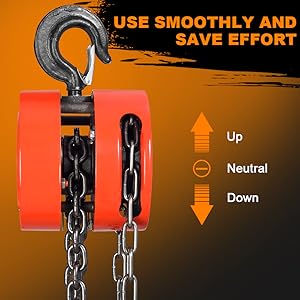 Palan à chaîne manuel