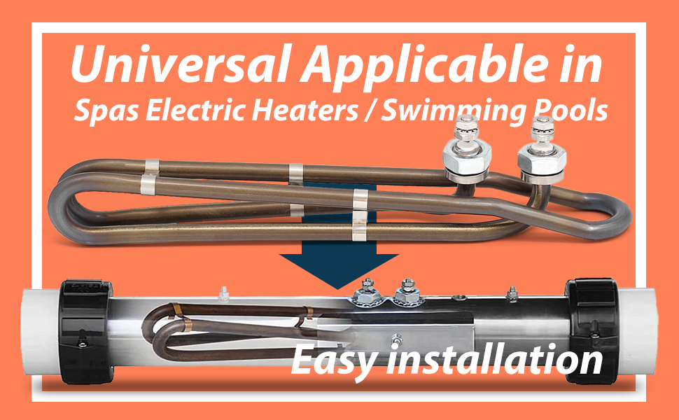 5.5KW 240V Heating Element with Mounting Hardware