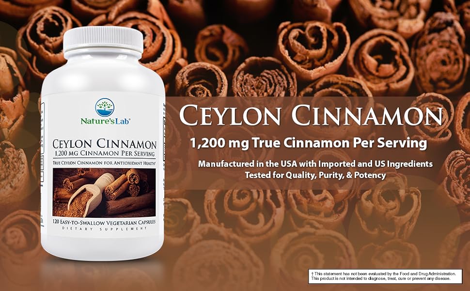 Nature's Lab Ceylon Cinnamon