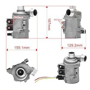 BMW ウォーターポンプ 11517563183 11517586925 Amazon.com: 11517586925 electric water pump -11517563183
