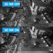 3DNR digital noise reduction, reduce image noise when shooting at night