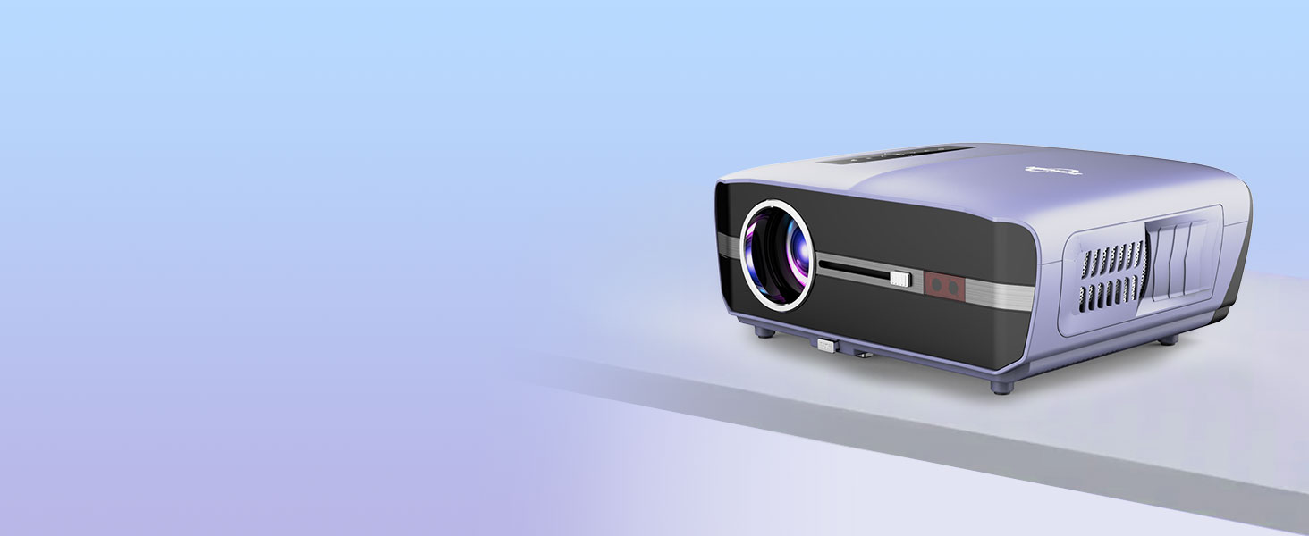 Video Projector 4K Wifi, 13000LM Digital Home Movie Projector LED 1080P