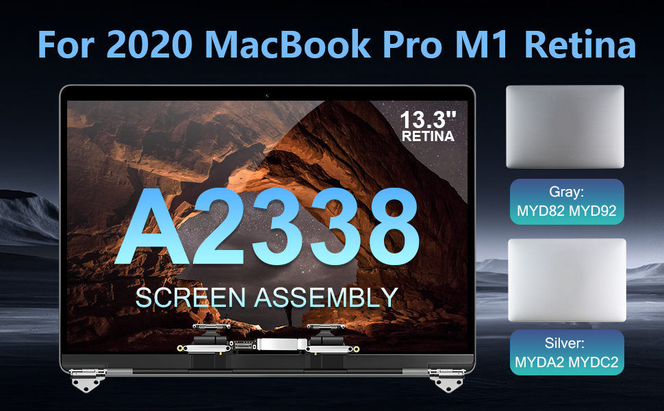 MacBook Pro A2338　モニター Display Screen - New LCD Panel for 13