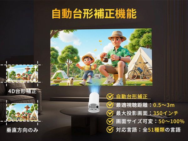 プロジェクター 4k