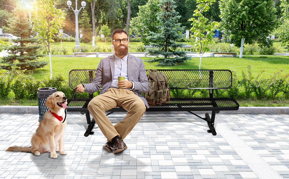 Commercial-Grade Outdoor Seating for Lawn, Patio, Park, Yard, Garden, Porch