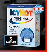 Icy Hot Extra Strength Medicated Patch, XL Back & Large Areas, 3 Count (Pack of 1)