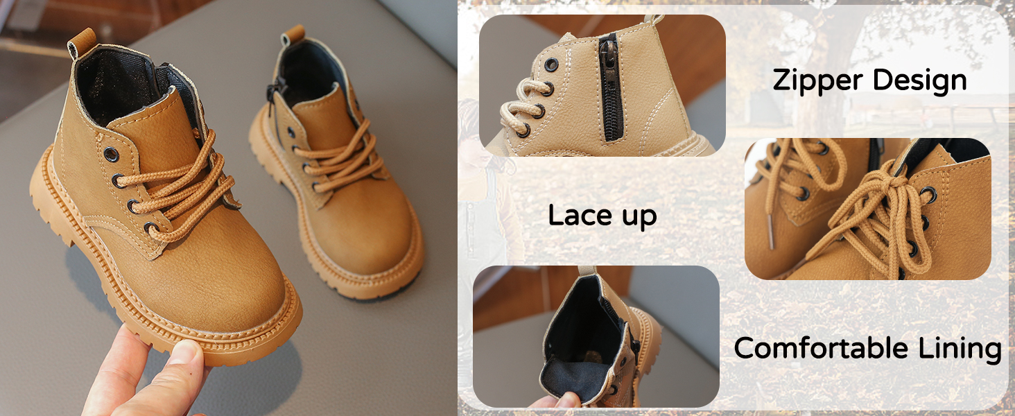 Boys Girls Ankle Boots