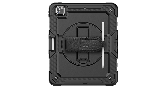 SEYMAC stock 12.9インチiPad Pro ブラック SEYMAC stock Case for iPad Pro 12.9 6th/5th/4th/3rd Gen with