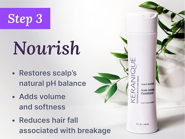 silky smooth with full body volume bounce enriched strengthening keratin 