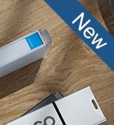 logo print memory stick with label