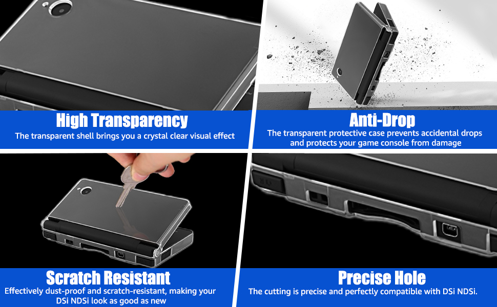 Amazon.com: 1PC Clear Crystal Protective Hard Case