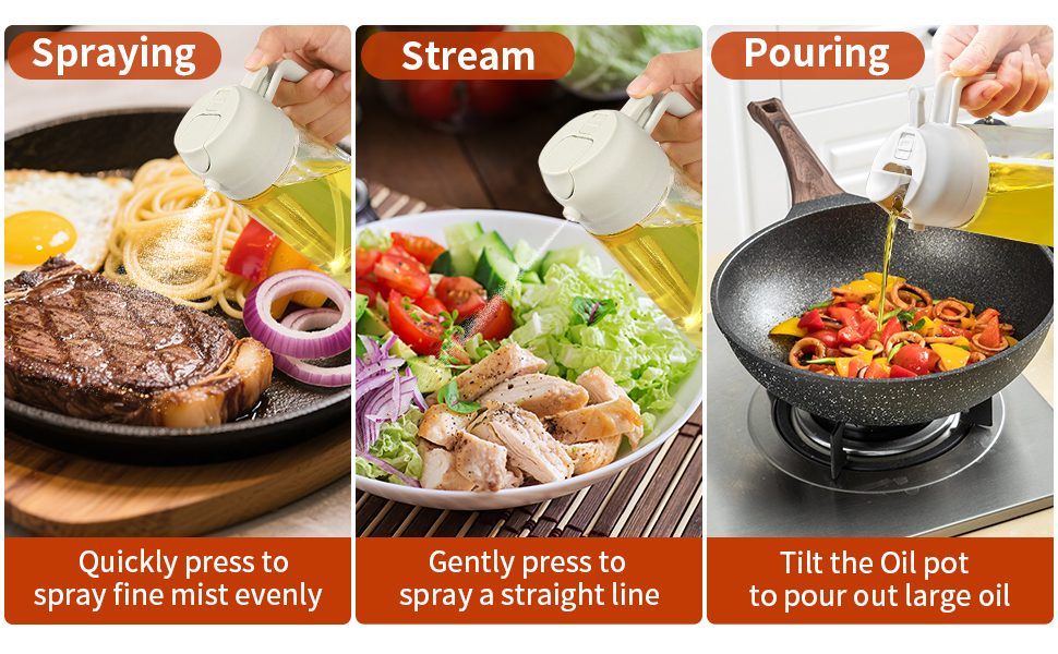 2 in 1 Olive Oil Sprayer