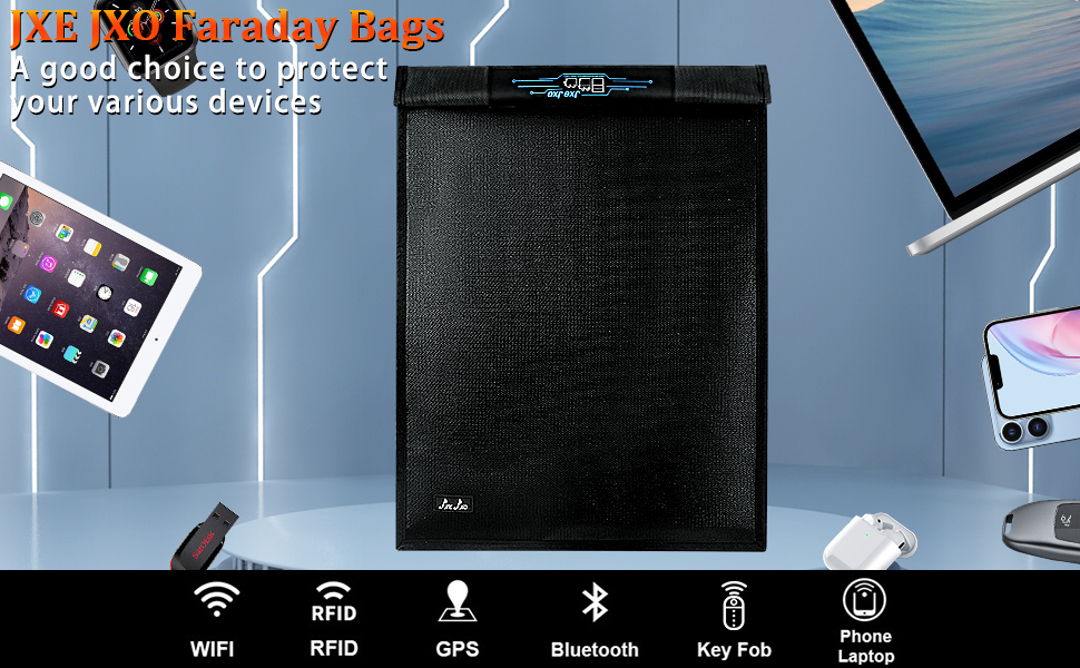 Faraday Bags, Faraday Bag for Phones & Tablets & Laptops