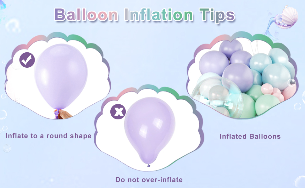 Mermaid Balloon Garland Arch Kit