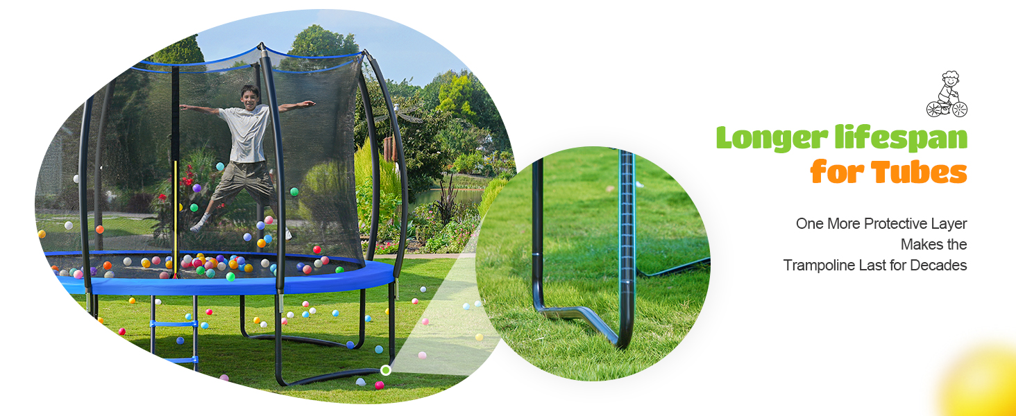 heavy-duty trampoline