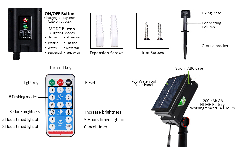 solar powered outdoor lights