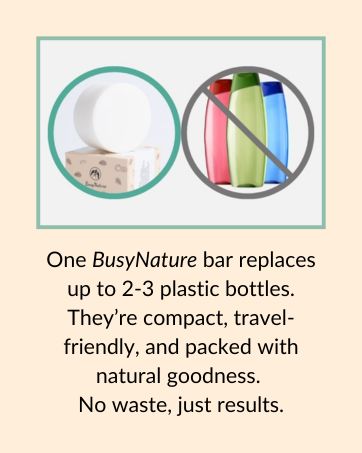 Long-lasting shampoo bar alternative to liquid shampoo bottles, great for travel