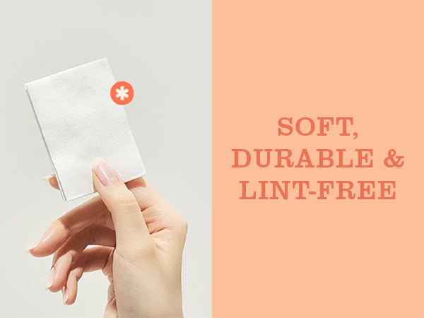 Soft, Durable & Lint-Free