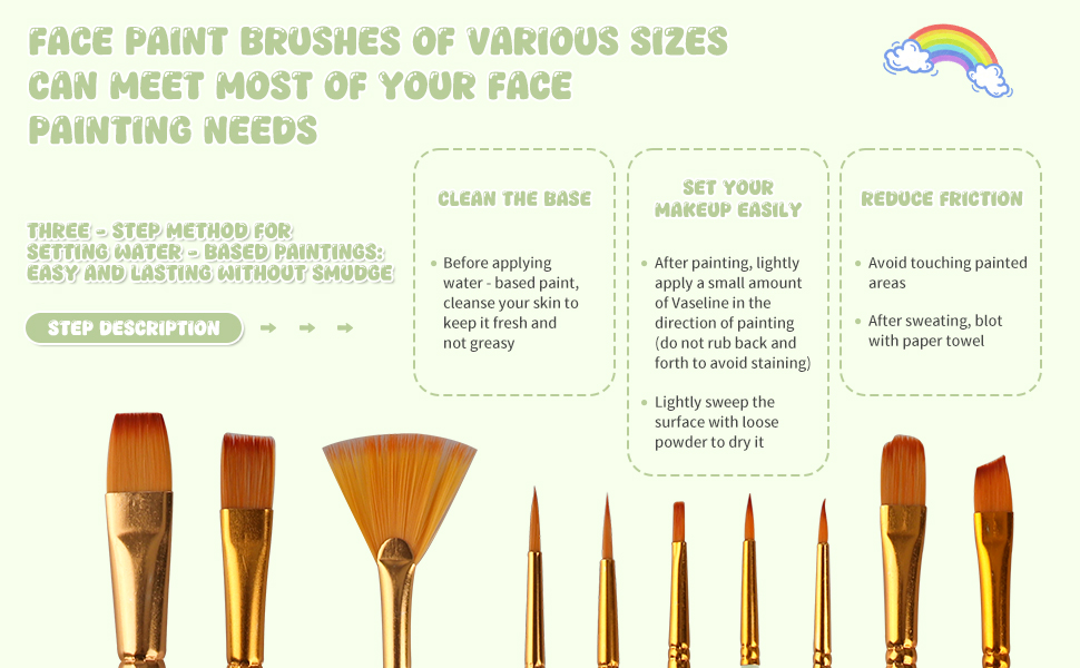 facepaint makeup kit