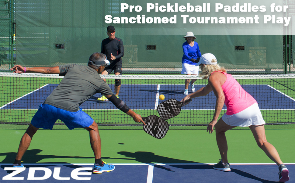 Zdle Pickleball Paddle Set Graphite Pickleball Paddles Pro