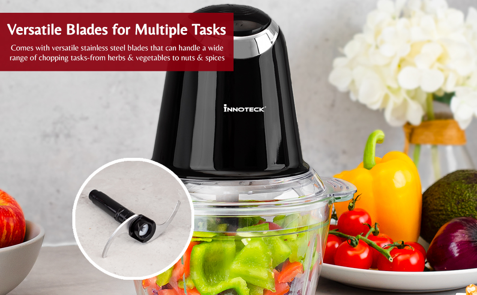 electric kitchen container cutter appliance jar vegetables fruit nuts bowl compact 