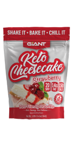 giant sports keto cheesecake strawberry