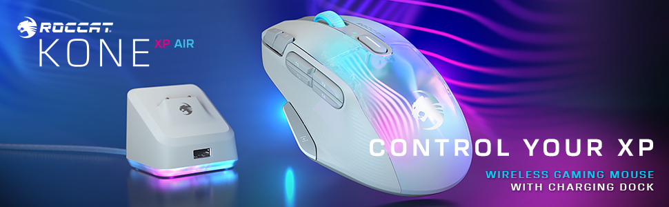 Amazon.co.jp: ROCCAT ゲーミングマウス Kone XP Air ワイヤレス 2.4