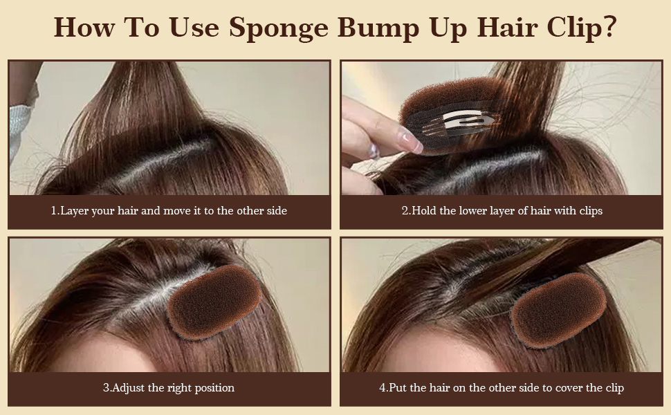 bump up hair clips