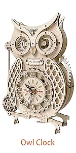 Owl Clock