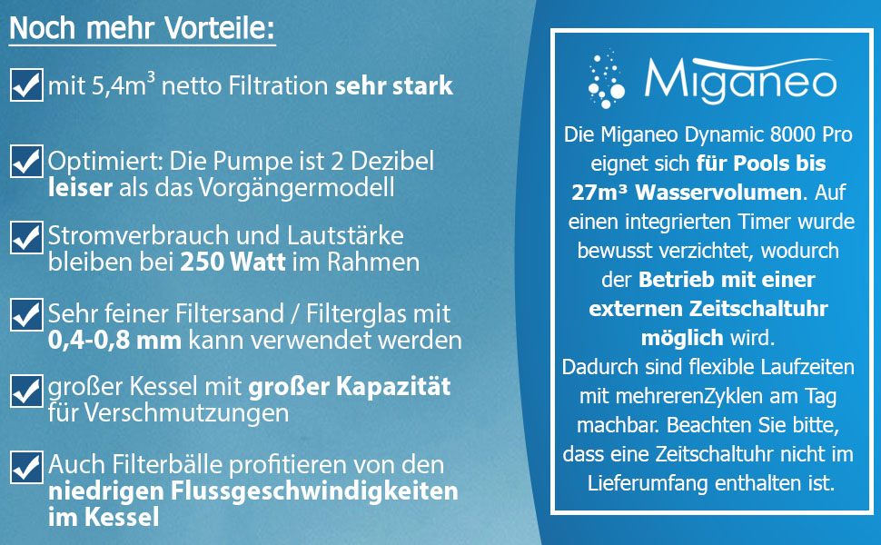 Miganeo Sandfilteranlage Dynamic 8000 Pro - Schwarz | 8.000 l/h | selbstsaugend Ad133ee1 1380 44e9 8ea0 08d026db3714. CR0,0,970,600 PT0 SX970 V1