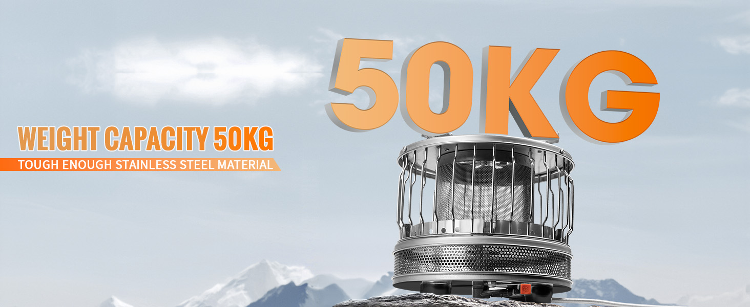 Weight capacity 50kg