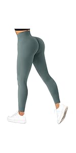 Ribbed Seamless Leggings 