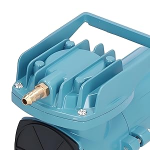 Amazon.co.jp: 12V 酸素ポンプ エアーポンプ 養殖用 大排気量38L