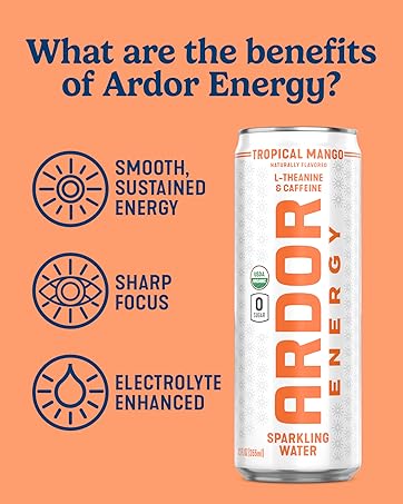 smooth sustained energy, sharp focus, electrolyte enhanced